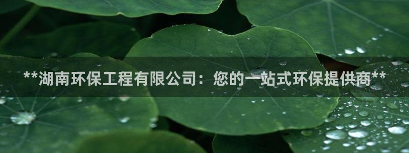 彩名堂为啥又不能用了：**湖南环保工