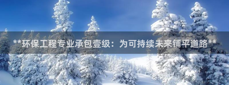 彩名堂预测：**环保工程专业承包壹级