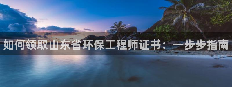 彩名堂官网客户端：如何领取山东省环保工程师证书：一步步指南