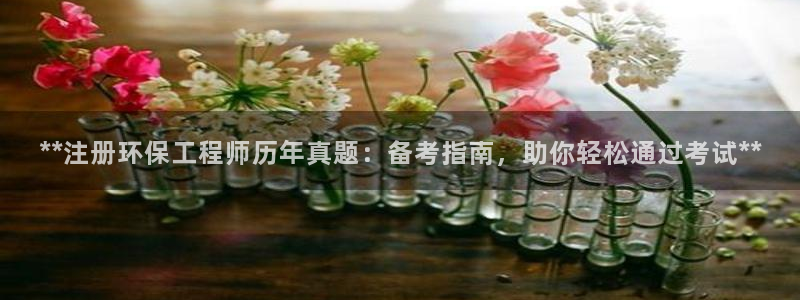 彩名堂5.0计划：**注册环保工程师