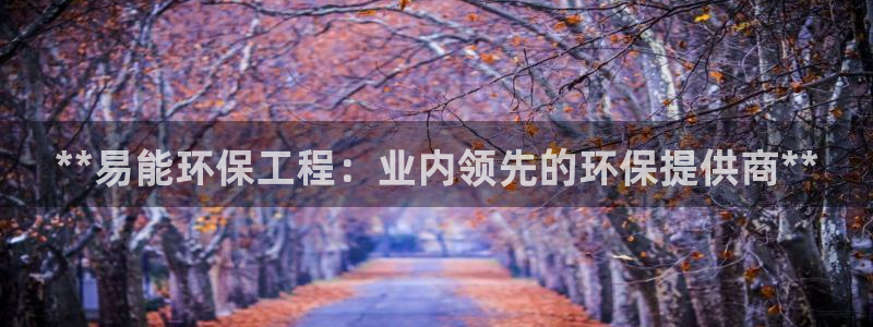 彩名堂跟哪种最好用：**易能环保工程