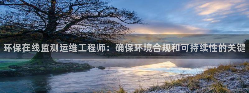 彩名堂免费计划官网怎么进不去了：环保在线监测运维工程师：确保环境合规和可持续性的关键