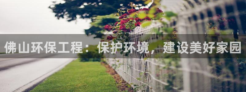 彩名堂975新版本：佛山环保工程：保