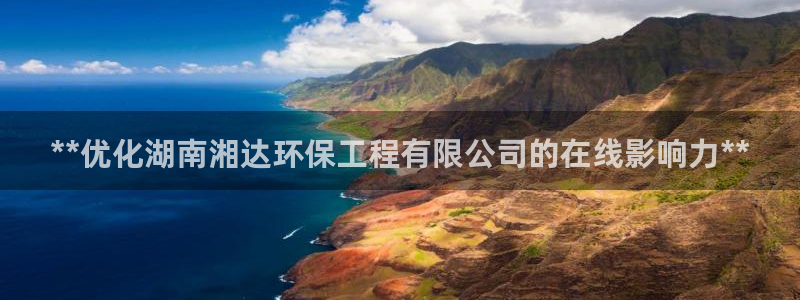 彩名堂为什么打不开：**优化湖南湘达环保工程有限公司的在线影响力**
