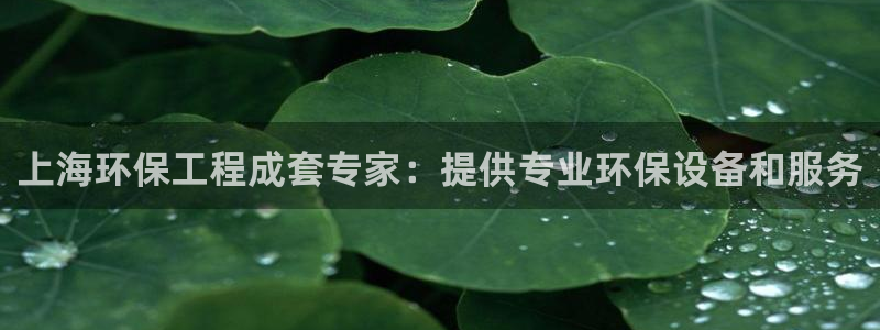 彩名堂app官方网址是多少：上海环保