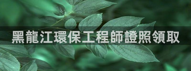 彩名堂最新计划下载地址：黑龍江環保工程師證照領取