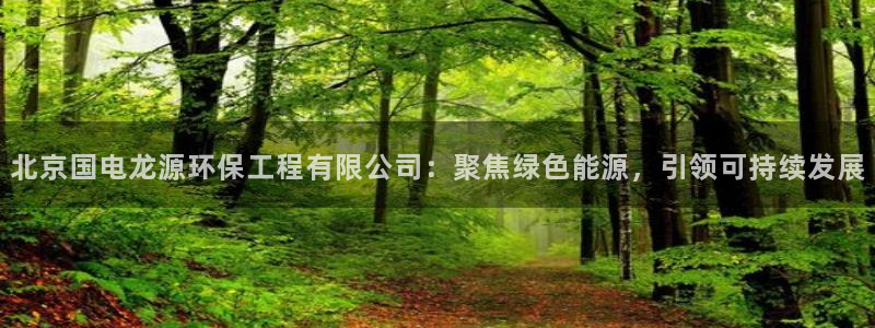 彩名堂免费计划软件下载：北京国电龙源